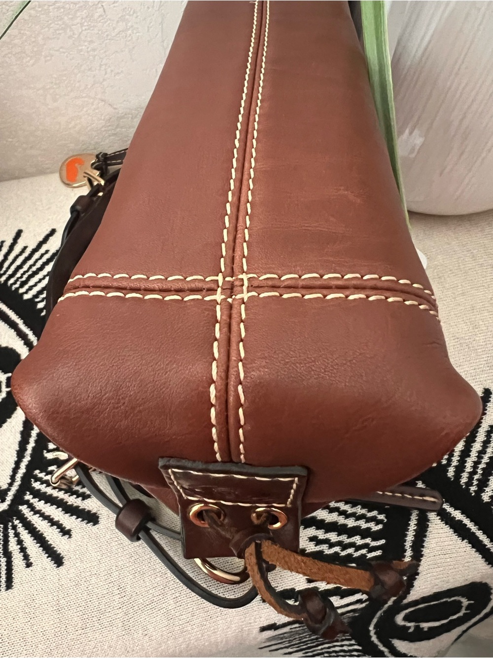 Dooney & Bourke Small East West Slouch Hobo Shoulder Bag - Picture 8 of 12